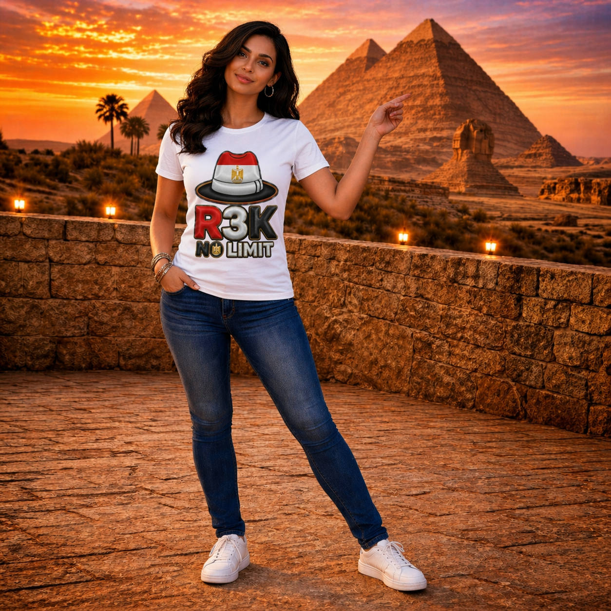 T-shirt Egypte