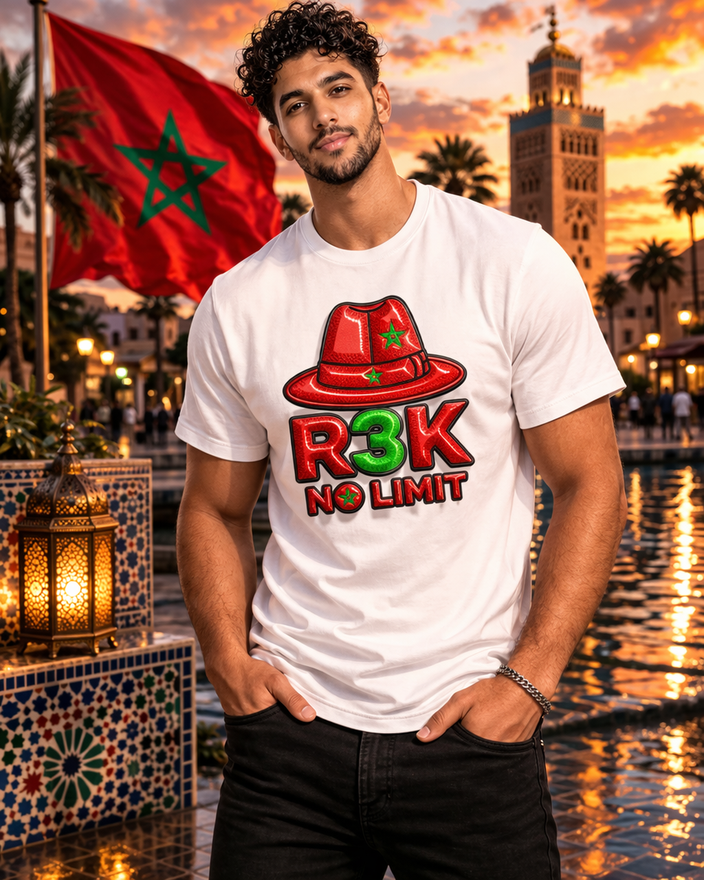 T-shirt Maroc