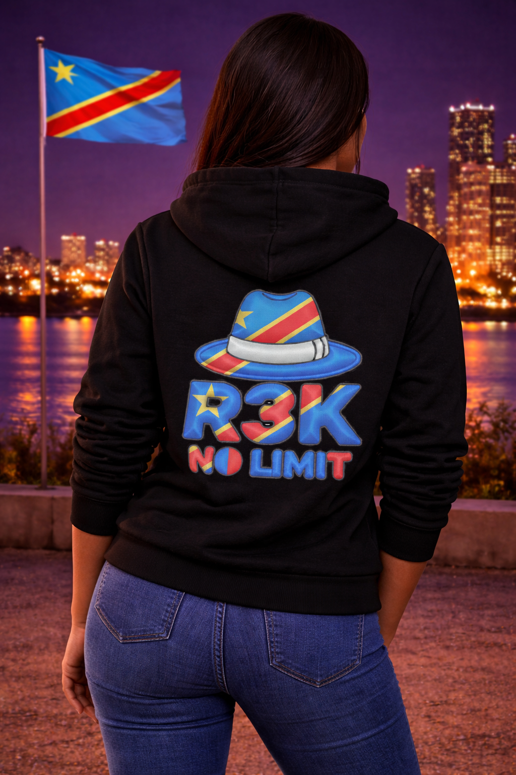 Hoodie Congo Femme