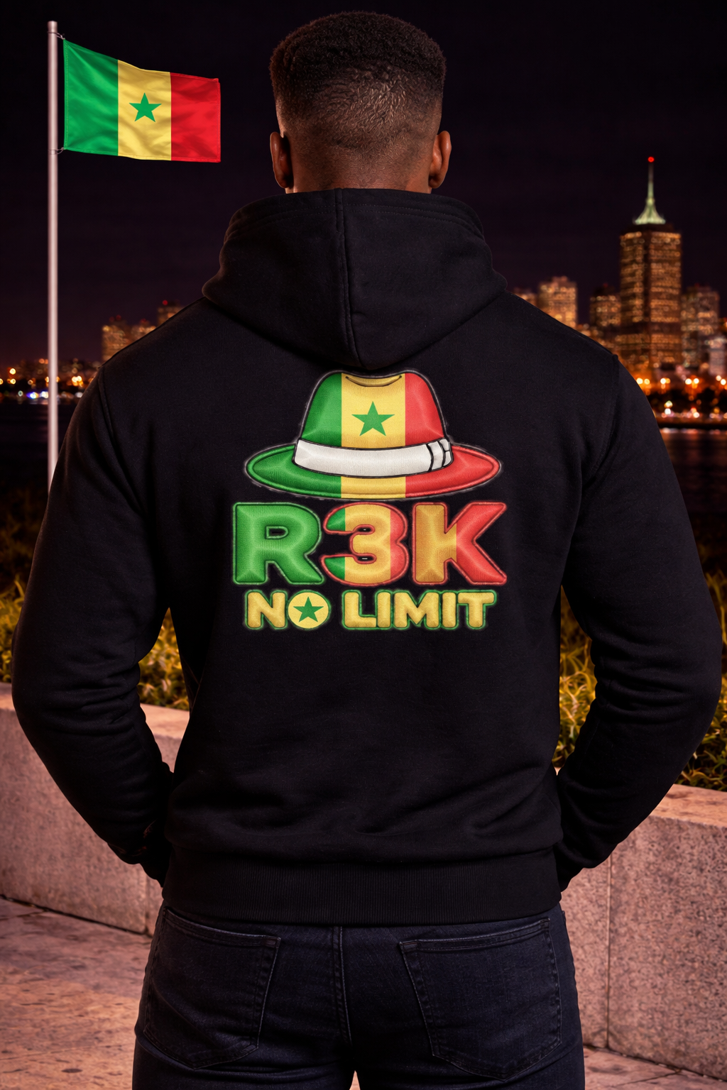Hoodie Sénégal Homme