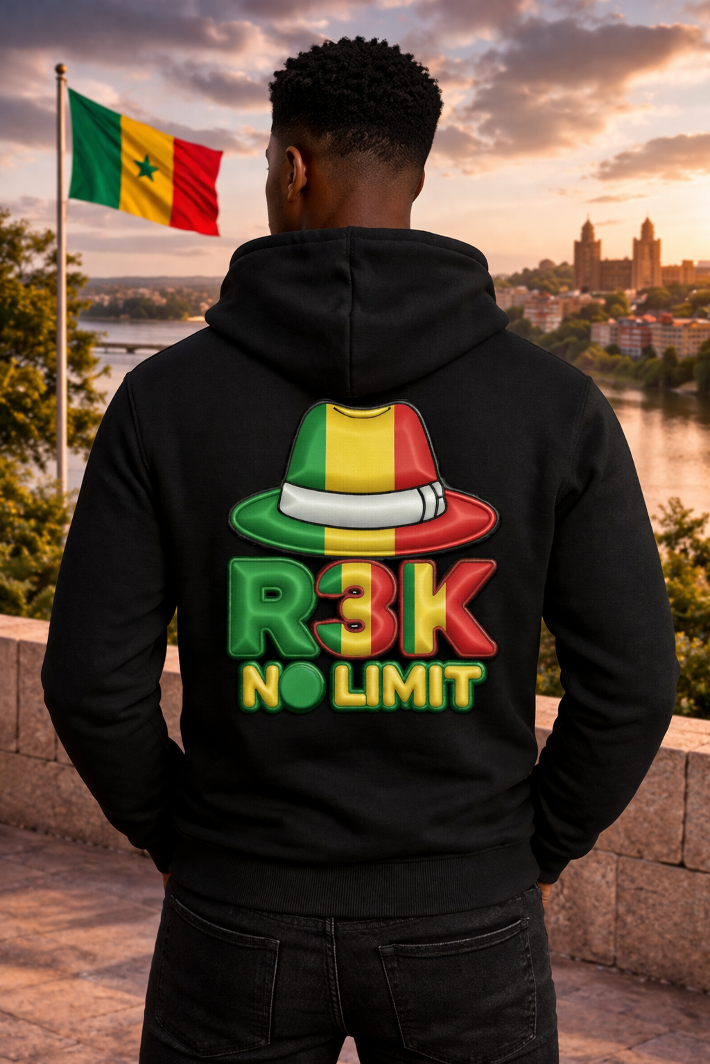 Hoodie Mali Homme