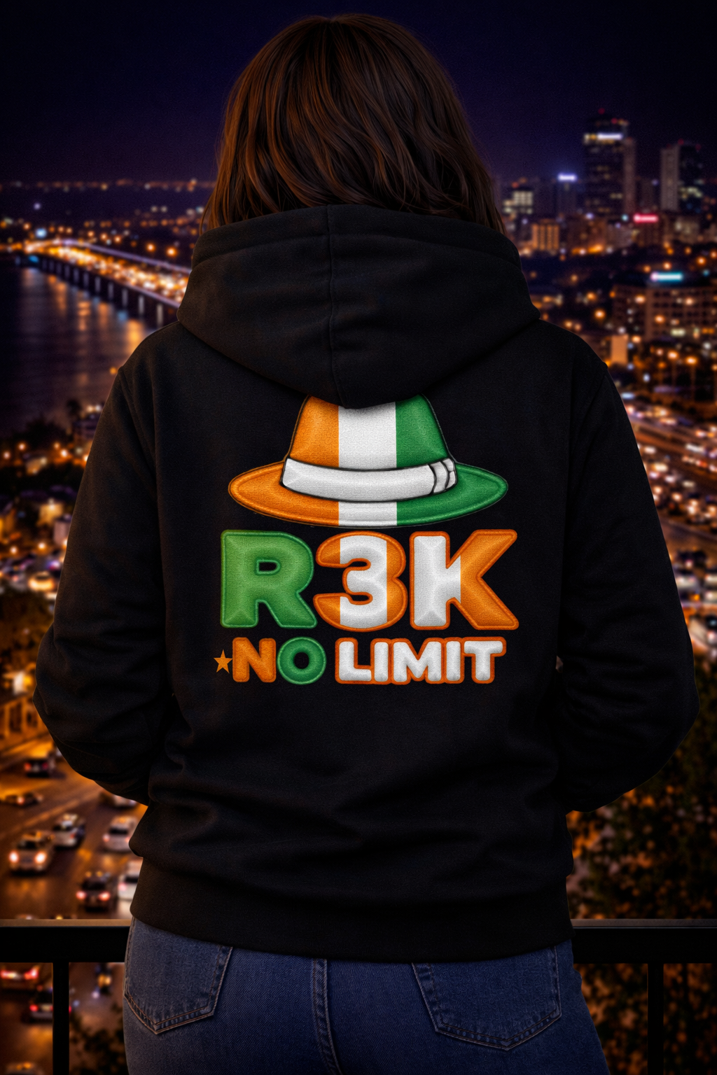 Hoodie Côte d’Ivoire Femme