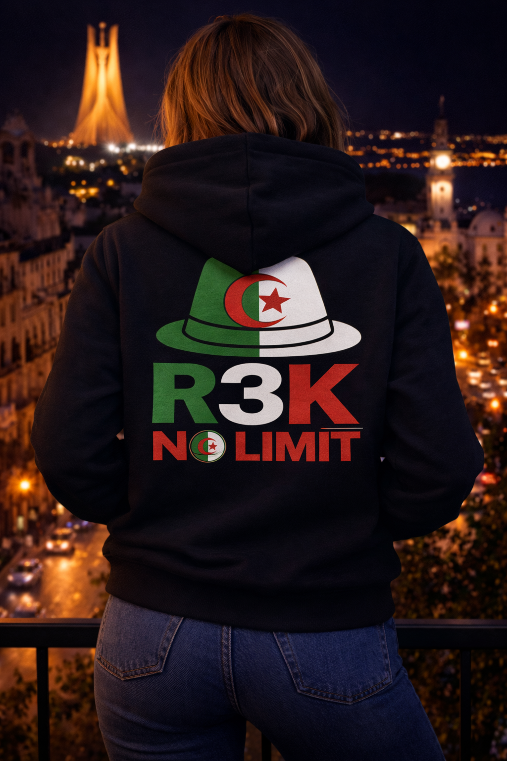 Hoodie Algérie Femme