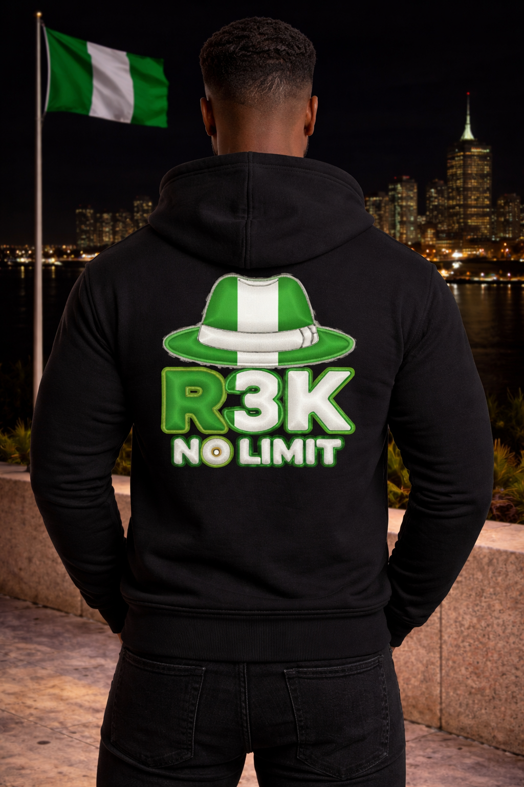 Hoodie Nigeria Homme