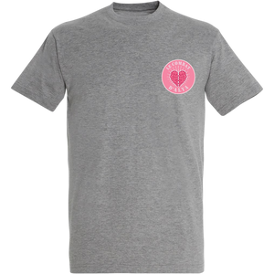 T-shirt Le Combat d'Alya gris - devant