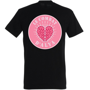 T-shirt Le Combat d'Alya noir - dos