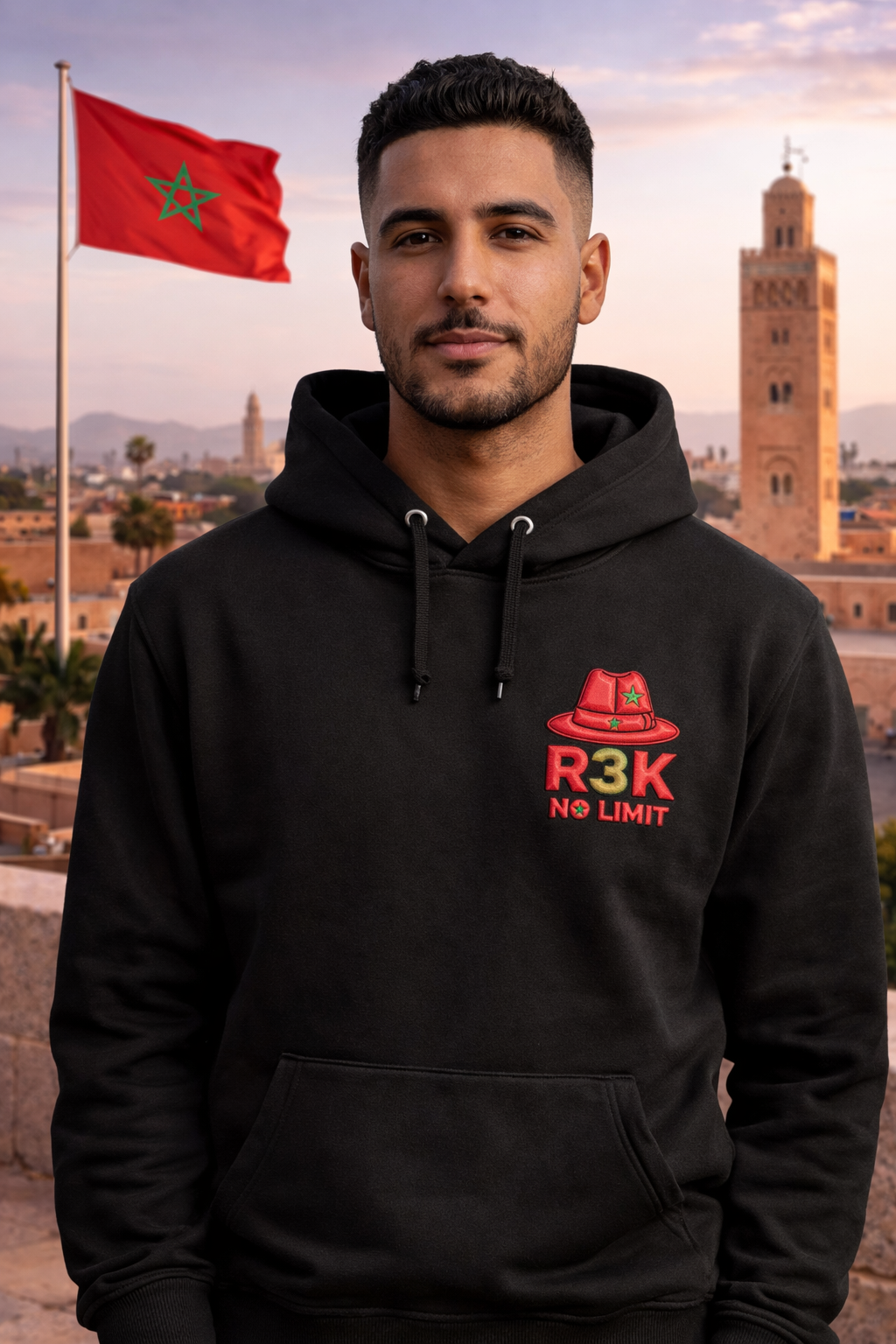 Hoodie Maroc Homme
