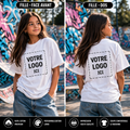 T-Shirt Fille Personnalisé DTF | Cadeau Enfant Unique - R3K - vue 2