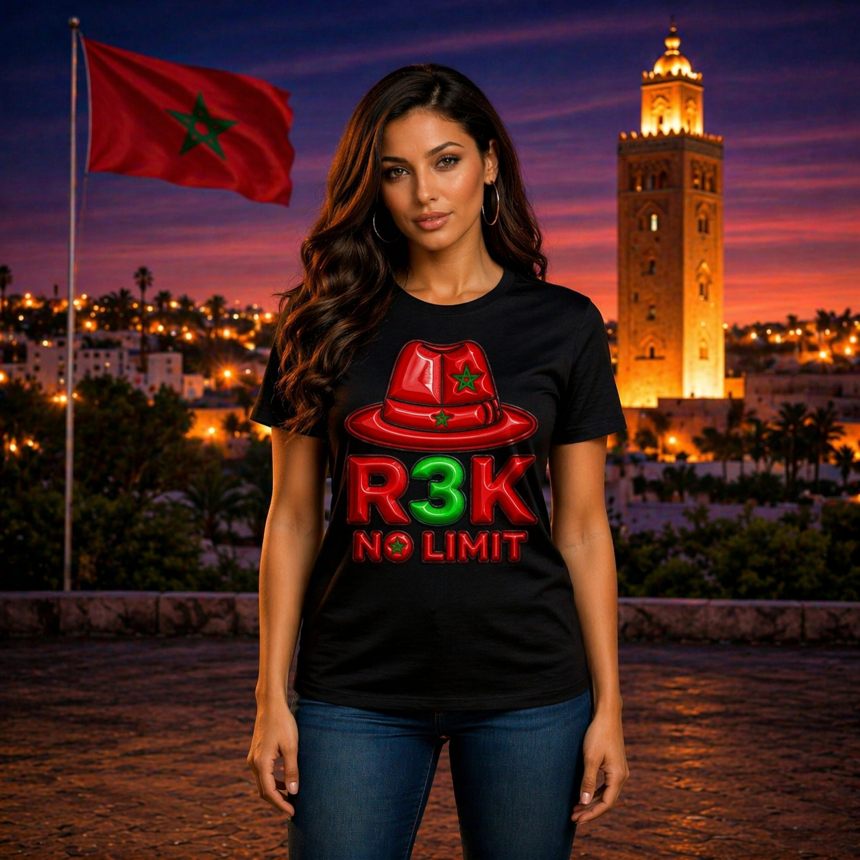 T-shirt Maroc