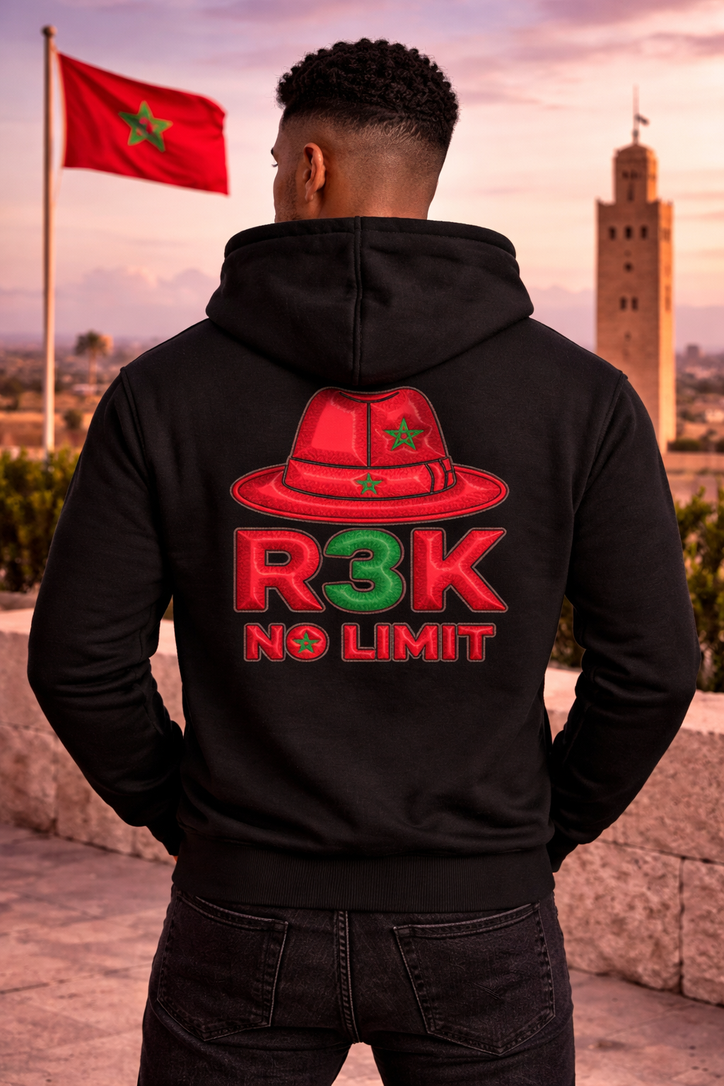 Hoodie Maroc Homme