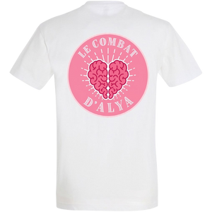 T-shirt Le Combat d'Alya blanc - dos