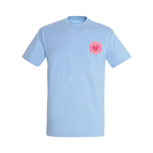 T-shirt enfant Le Combat d'Alya bleu ciel - devant