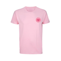 T-shirt enfant Le Combat d'Alya rose bonbon - devant